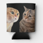 Rafraîchisseur Pour Canette Talking Cats Mème double face Noir (Devant)