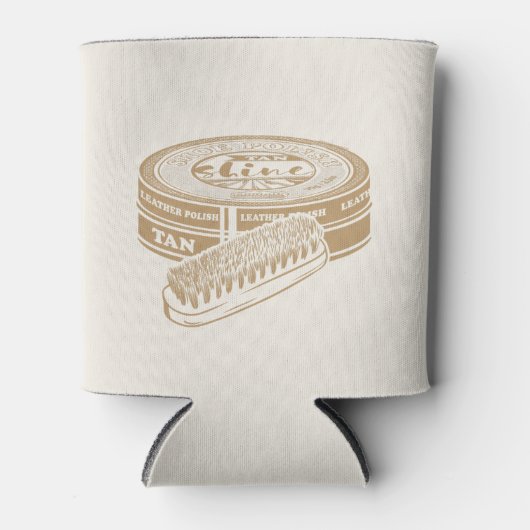 Rafraîchisseur Pour Canette Tan shoepoly (Devant)