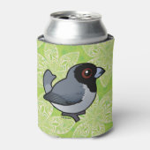 Rafraîchisseur Pour Canette Tanager à face noire Birdorable (Can devant)