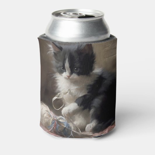 Rafraîchisseur Pour Canette Tangup Dans Fun Black and White Kitten (Can Dos)