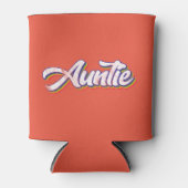 Rafraîchisseur Pour Canette Tante Cadeau Rétro Vintage (Devant)