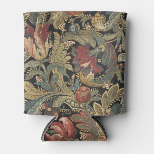 Rafraîchisseur Pour Canette Tapisserie brodée de tapisserie florale riche anti