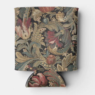 Rafraîchisseur Pour Canette Tapisserie florale Vintage riche Brocade Damask 19