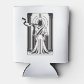 Rafraîchisseur Pour Canette Tarot Haute Prêtre Mauvaise herbe Fumer (Devant)