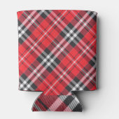 Rafraîchisseur Pour Canette Tartan Motif en tissu Top View (Dos)