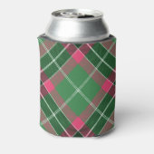 Rafraîchisseur Pour Canette Tartan vert et rose (Can Dos)