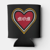 Rafraîchisseur Pour Canette Tatouage cardiaque en dentelle (Dos)