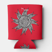 Rafraîchisseur Pour Canette Tatouage de henné Sun Thunder_Cove (Dos)