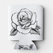 Rafraîchisseur Pour Canette tatouage rose (Dos)