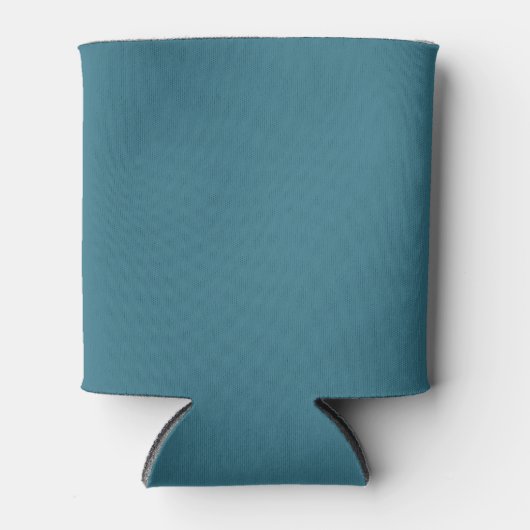 Rafraîchisseur Pour Canette Teal Blue Solid (Devant)