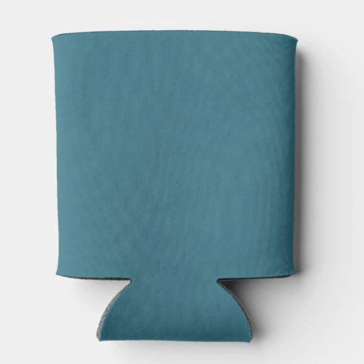 Rafraîchisseur Pour Canette Teal Blue Solid (Dos)