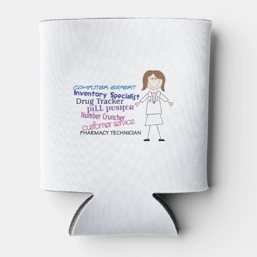 Rafraîchisseur Pour Canette Technicien en pharmacie (Devant)