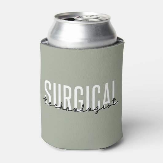 Rafraîchisseur Pour Canette Technologue chirurgical Med Surg Tech Chirurgie Te (Can devant)