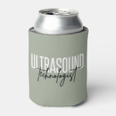 Rafraîchisseur Pour Canette Technologue d'Ultrasound | Cadeaux techniques ultr (Can devant)