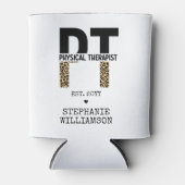 Rafraîchisseur Pour Canette Teetah, physiothérapeute personnalisée PT Imprimer (Devant)