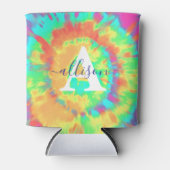 Rafraîchisseur Pour Canette Teinture à carreaux personnalisée (Devant)