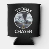 Rafraîchisseur Pour Canette Tempête Chaser Tornado Photo Météorologue (Devant)