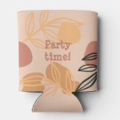 Rafraîchisseur Pour Canette temps de fête retro pêche (Dos)