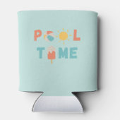 Rafraîchisseur Pour Canette temps de la piscine. Rafraîchisseur pour canette (Dos)