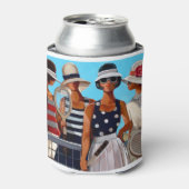 Rafraîchisseur Pour Canette Tennis Ladies par Trish Biddle (Can devant)