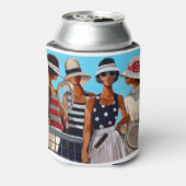 Rafraîchisseur Pour Canette Tennis Ladies par Trish Biddle (Can Dos)