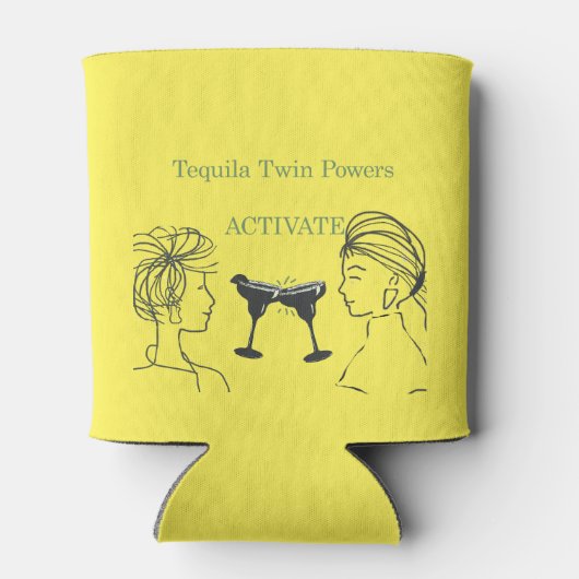Rafraîchisseur Pour Canette Tequila Twin Powers peut refroidir (Dos)