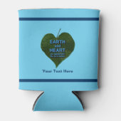 Rafraîchisseur Pour Canette Terre - Anagram du coeur (Devant)