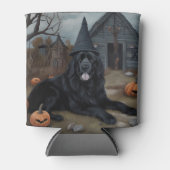 Rafraîchisseur Pour Canette Terre-Neuve Citrouille Halloween effroi (Devant)