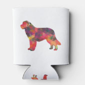 Rafraîchisseur Pour Canette Terre-Neuve Silhouette Multi (Dos)