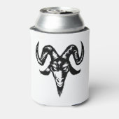 Rafraîchisseur Pour Canette Tête de chèvre maléfique (noir) (Can Dos)