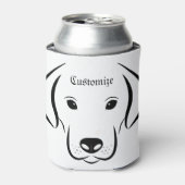 Rafraîchisseur Pour Canette Tête de chiot mignonne Thunder_Cove (Can devant)