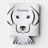 Rafraîchisseur Pour Canette Tête de chiot mignonne Thunder_Cove (Devant)