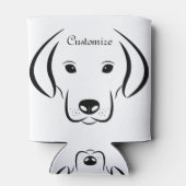 Rafraîchisseur Pour Canette Tête de chiot mignonne Thunder_Cove (Dos)