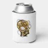 Rafraîchisseur Pour Canette Tête de Steampunk avec manomètre (Can Dos)