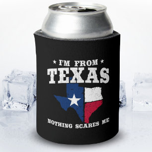 Rafraîchisseur Pour Canette Texas Pride - Texas Meme - Texas State Flag