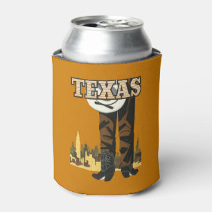 Rafraîchisseur Pour Canette Texas USA Vintage voyage peut refroidir