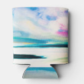 Rafraîchisseur Pour Canette texture à l'huile Abstraite, peinture sur toile. (Dos)