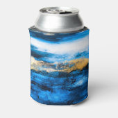 Rafraîchisseur Pour Canette Texture Abstraite de l'huile : arrière - plan d'ar (Can Dos)