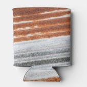 Rafraîchisseur Pour Canette Texture ancienne surface de zinc rouillé (Dos)