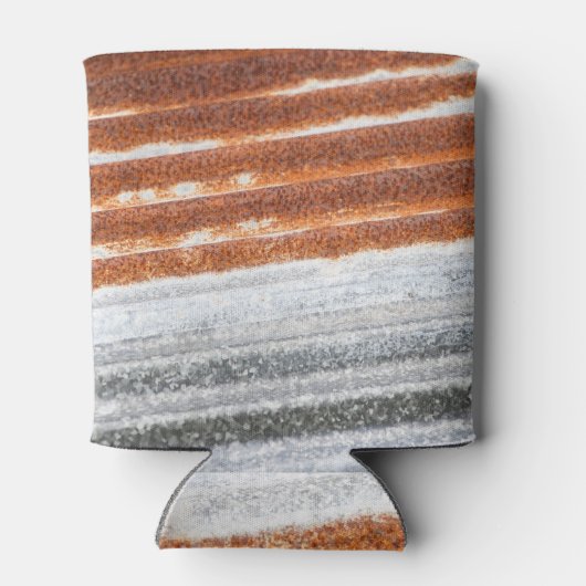 Rafraîchisseur Pour Canette Texture ancienne surface de zinc rouillé (Dos)