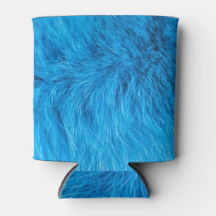 Rafraîchisseur Pour Canette Texture de fureur azur, fourrure d'animal de ferme