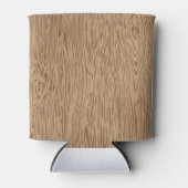 Rafraîchisseur Pour Canette texture du grain de bois (Devant)