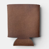 Rafraîchisseur Pour Canette Texture en cuir authentique, véritable arrière - p (Dos)