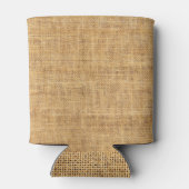 Rafraîchisseur Pour Canette Texture en tissu : Essence Arrière - plan rustique (Dos)