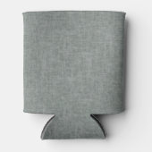 Rafraîchisseur Pour Canette Texture grise et blanche. (Devant)