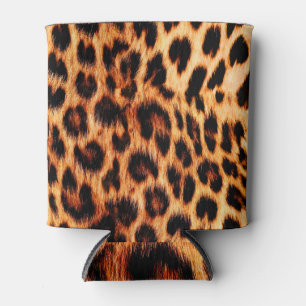 Rafraîchisseur Pour Canette Texture léopard, motif sans couture d'animal afric