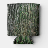 Rafraîchisseur Pour Canette Texture naturelle de l'écorce d'arbre (Devant)