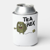 Rafraîchisseur Pour Canette thé rex, drôle de dinosaure (Can devant)