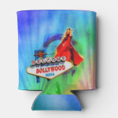 Rafraîchisseur Pour Canette Thème Bollywood Indien Coloré  (Dos)