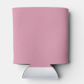 Rafraîchisseur Pour Canette Thème de Fête de Mariage Coquette Rose Ruban (Dos)